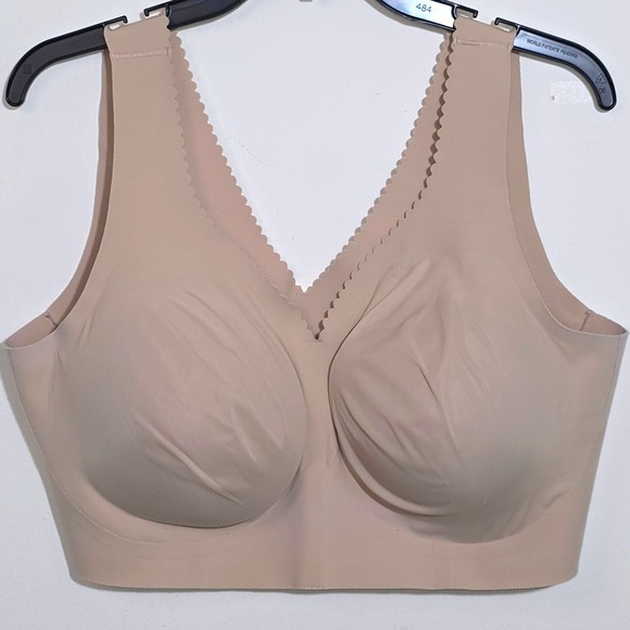 Evelyn & Bobbie Women's The Evelyn Bra Sand Size 3XL EUC Plus Size Ultra Lift - Picture 8 of 15